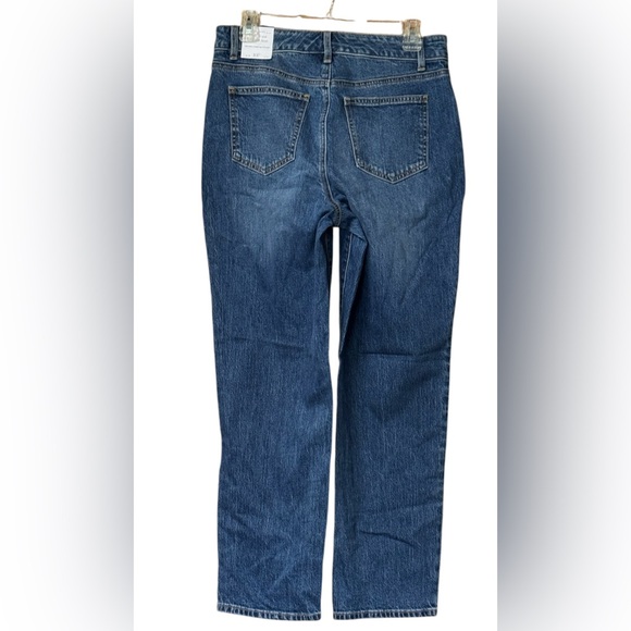 NWT Talbots High Waist Relaxed Straight Jean SZ 10P - Picture 2 of 5